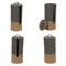 Household Essentials Wicker Bathroom Accessories Set